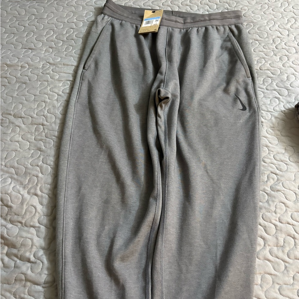 Nike Dri-FIT Gray Yoga Pants